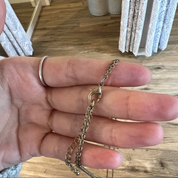 Francescas Layered Gold Bar Necklace - Picture 5 of 5